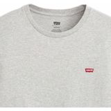 Original Housemark - T-shirt - Grijs - Katoen - Korte Mouwen