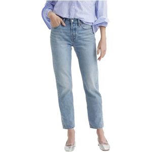 Levi's, Jeans, Dames, Blauw, W25, Broek Blauw