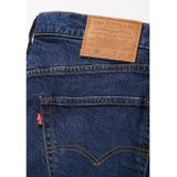 Levi's - 502 Tapered Jeans - Blauw - Katoen - Casual
