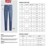 LEVI'S - Rechte Jeans 314 Shaping - Wit - Denim