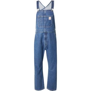 Salopette in jeans LEVI'S. Katoen materiaal. Maten L. Blauw kleur