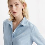 Levi's - 34574-0043 Overhemd - Blauw - Katoen - Lange Mouwen