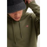 Levi's - Original Housemark - Hoodie - Groen - Katoen