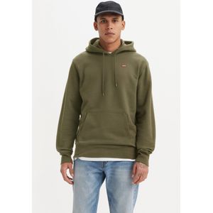 Levi's - Original Housemark - Hoodie - Groen - Katoen