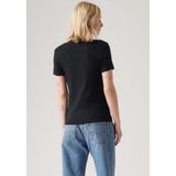 T-shirt - Caviar - 100% Katoen - Slim Fit