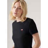 T-shirt - Caviar - 100% Katoen - Slim Fit