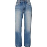 555™ Relaxed Straight Jeans - Blauw - Katoen - Casual