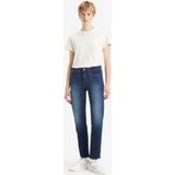 312 Shaping Slim Jeans - Blauw - 80% Katoen, 14% Polyester, 6% Elastaan