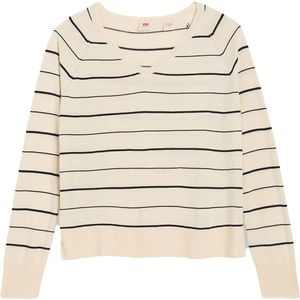 Levis Petal Vn-Eck Trui Olympische Stripe Trui - Streetwear - Vrouwen