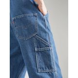 LEVI'S - Salopette - Tuinbroek - Donkerblauw - 100% Katoen, Verstelbare Schouderbandjes