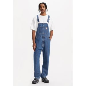 Levi's Blauwe Overall - Loose Fit met Verstelbare Schouderbanden