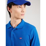 Levi's - 35883-0178 - Poloshirt - Blauw - Katoen, Korte Mouwen