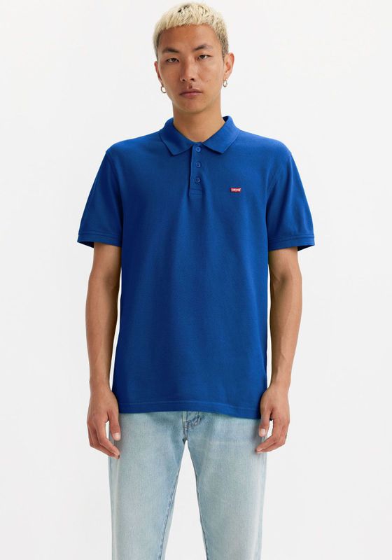 Levi's - 35883-0178 - Poloshirt - Blauw - Katoen, Korte Mouwen