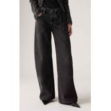 Levi's - Straight Jeans - Zwart - Denim - Oversized Pasvorm