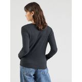 Levi's - A9330-0000 T-shirt - Zwart - Katoen - Lange Mouwen