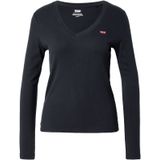 Levi's - A9330-0000 T-shirt - Zwart - Katoen - Lange Mouwen