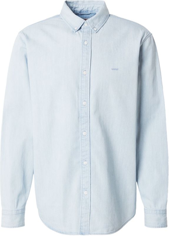 Levi's® Langarmhemd AUTHENTIC BUTTON DOWN mit Ton-in-Ton Logostickerei auf der Brust