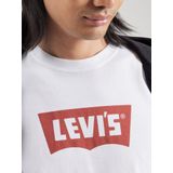 Levi's - Batwing T-Shirt - Wit - Katoen - Korte Mouw