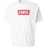 Levi's - Batwing T-Shirt - Wit - Katoen - Korte Mouw