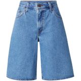 Korte Broeken - Blauw Denim - Loosefit - High Waist