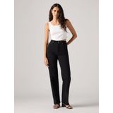 Ribcage - Full-Length Jeans - Zwart - Katoen - Denim