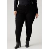 Levi's - 314 Shaping Straight - Jeans - Zwart - High Waist