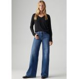 Levi's - 318 Shaping Wide Leg - Spijkerbroek - Denim - Stretch