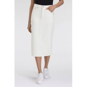 Levi's Jeans Rok - Kleur: Snowing in LA - Slim Fit - Hoog Taillehoogte