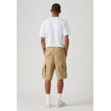 Carrier Cargo Shorts - Kaki - 100% Katoen - Reflecterende Tape