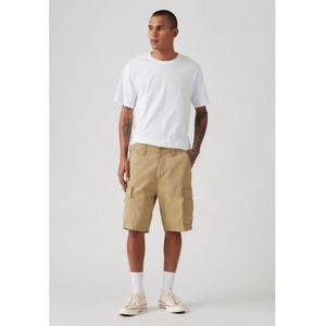 Carrier Cargo Shorts - Kaki - 100% Katoen - Reflecterende Tape