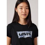 Levi's - The Perfect T-shirt - Casual Shirt - Zwart - 100% Katoen