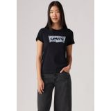 Levi's - The Perfect T-shirt - Casual Shirt - Zwart - 100% Katoen