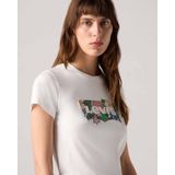 T-shirt - Katoen - Zwart - Vleermuislogo