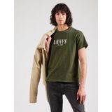 LEVI'S - Bedrukt T-shirt - Groen - Katoen