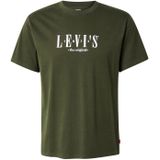 LEVI'S - Bedrukt T-shirt - Groen - Katoen