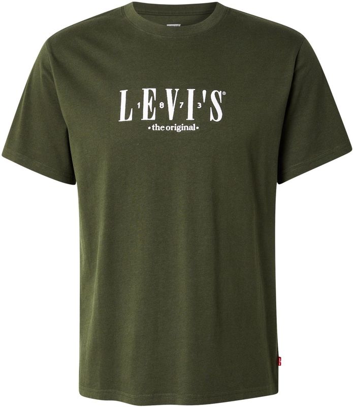 LEVI'S - Bedrukt T-shirt - Groen - Katoen