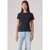 Levi's - ESSENTIAL HM SS TEE - T-shirt - Marlo Dot V2 Night S - 100% Katoen