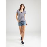 Levi's - 85341-0100 - T-shirt - Marineblauw - Katoen - Korte Mouwen