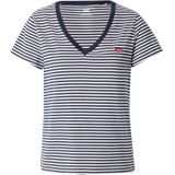 Levi's - 85341-0100 - T-shirt - Marineblauw - Katoen - Korte Mouwen