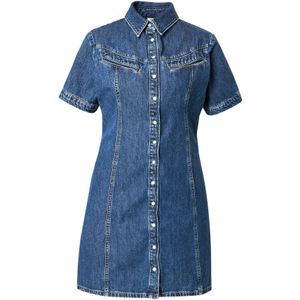 Levi's denim spijkerjurk dark blue denim