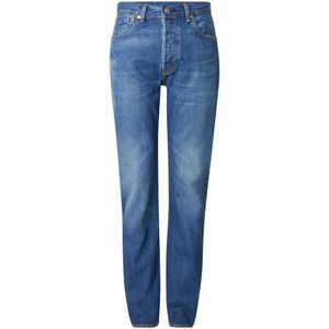 Rechte jeans 501® LEVI'S. Katoen materiaal. Maten Maat 30 (US) - Lengte 30. Blauw kleur