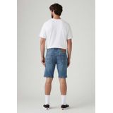 Levi's - 405 Standard - Korte Jeans - Blauw - 62% Katoen, 36% Polyester, 2% Elasthaan, Cool Technology