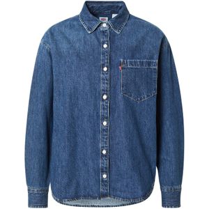 Levi's - Harlie Overhemd - Katoen - Lichtblauw