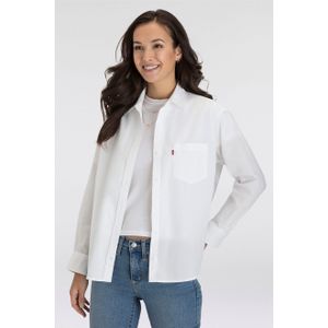 Levi´s - Harlie Overhemd - Blauw - Katoen - Relaxte Pasvorm