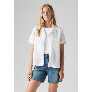 Overhemden - Sonny Camp Shirt - Groen - 56% Linnen, 44% Viscose