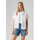 LEVI'S - Hemd - Korte Mouwen - Wit - Linnen