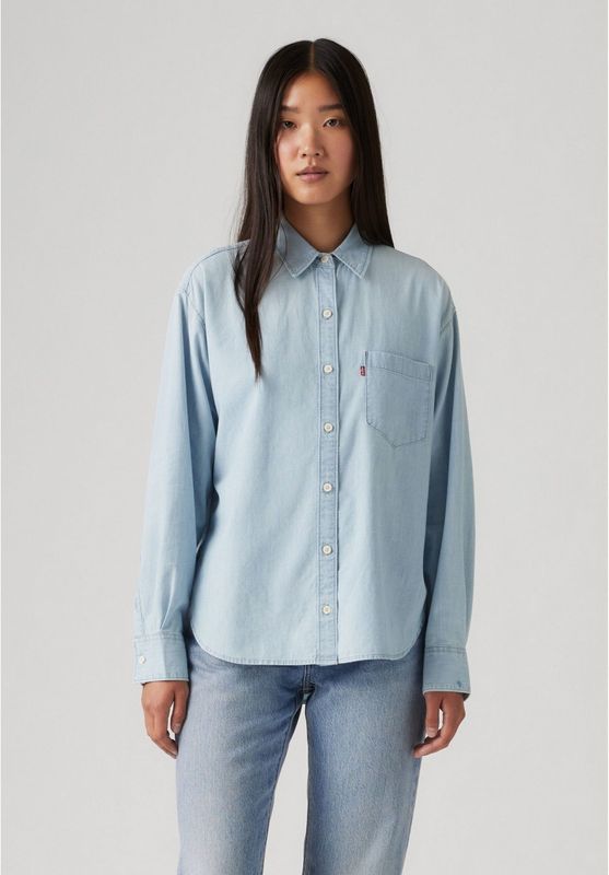 Levi's - Harlie Overhemd - Casual - Katoen - Lange Mouwen - Relaxte Pasvorm