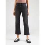 LEVI'S - 725 Kick Boot - Jeans - Zwart - High Waist - Bootcut