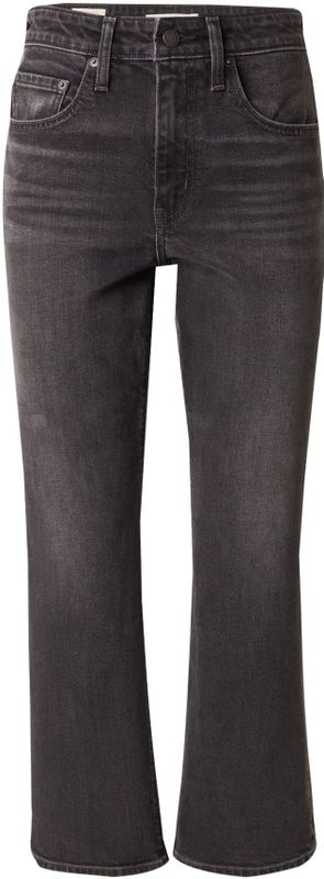 LEVI'S - 725 Kick Boot - Jeans - Zwart - High Waist - Bootcut