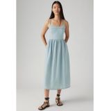 Levi's - Alessie - Jurk - Blauw - Casual - Katoen - Mouwloos
